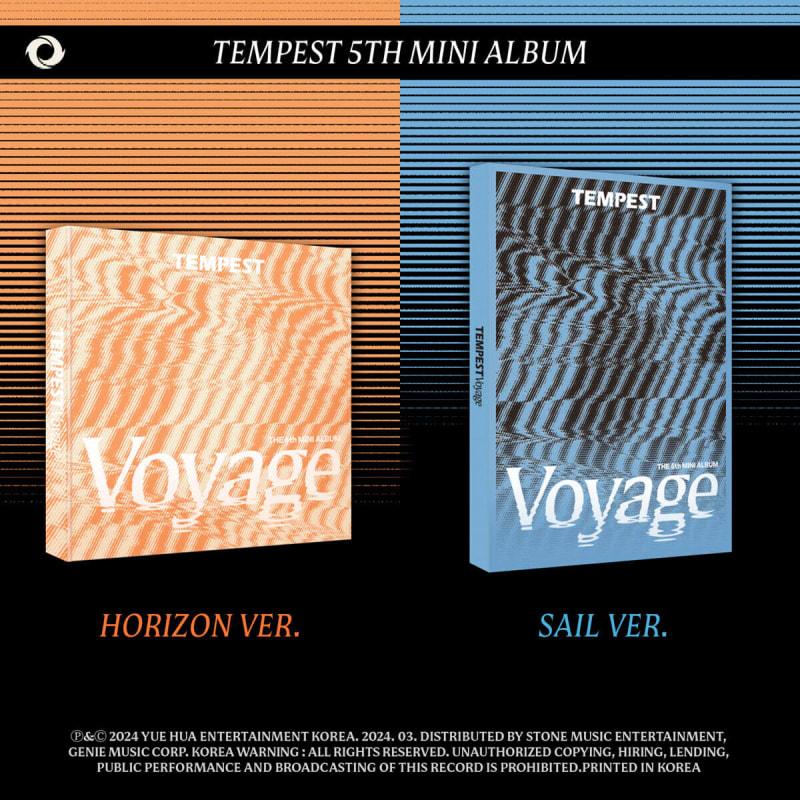 

TEMPEST - 5th Mini Album: TEMPEST Voyage [1 out of 2 randomly sent]