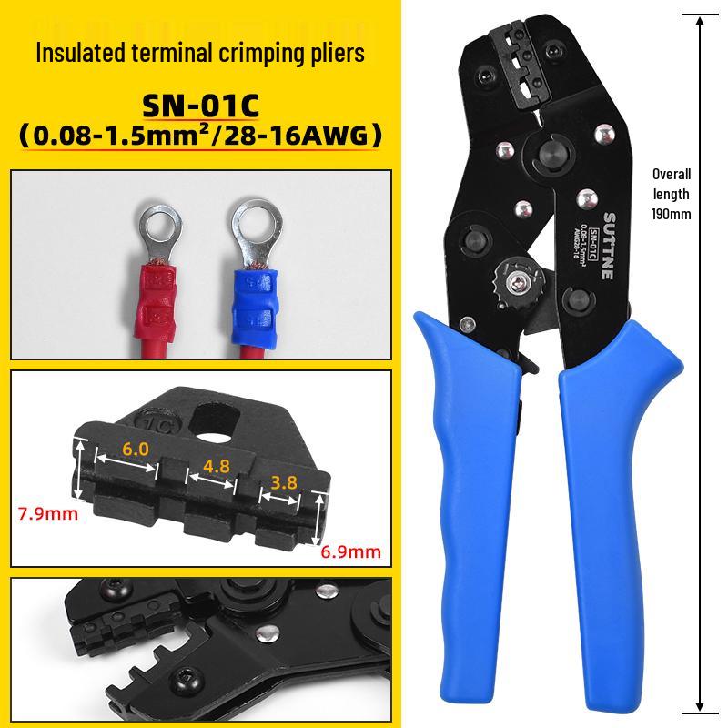 DuPont Connector Crimping Tool for 2.54mm Electrician Terminal Pins