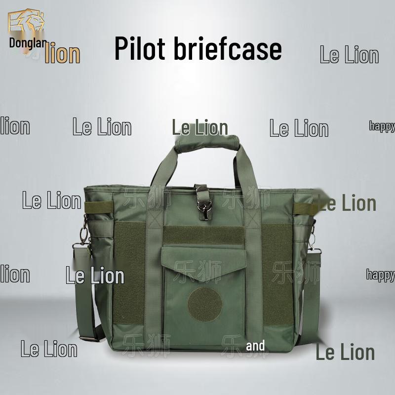 Leshi Vintage Pilot Helmet Carry Bag
