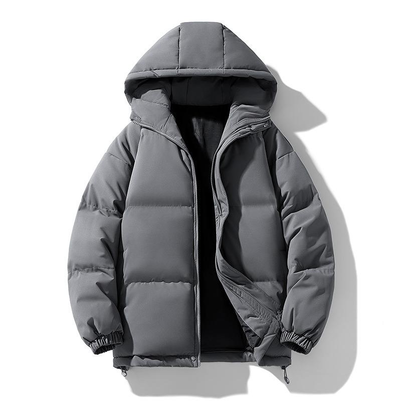 M-8XL plus size men's and women's winter loose hooded thickened bread jacket cotton jacket trendy cotton jacket