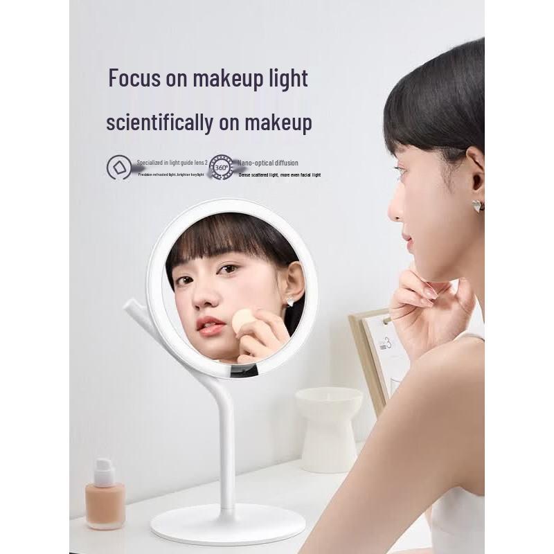 AMIRO Mini3 Portable LED Smart Makeup Mirror CN Plug (adapter Included)