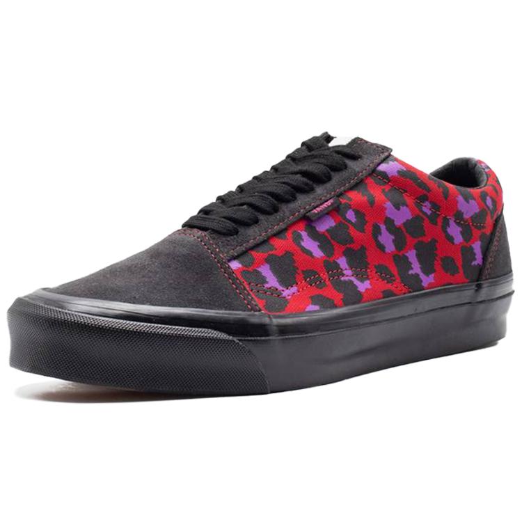 Old Skool Stray Rats x Old Skool Vault Ua Vans Ns Og Lx 'Raven Racing Red' VN0A4UUTK04