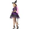 1 100% Polyester Halloween Witch Costume Cosplay Uniform Festival Funny Party Costume Masquerade Costume