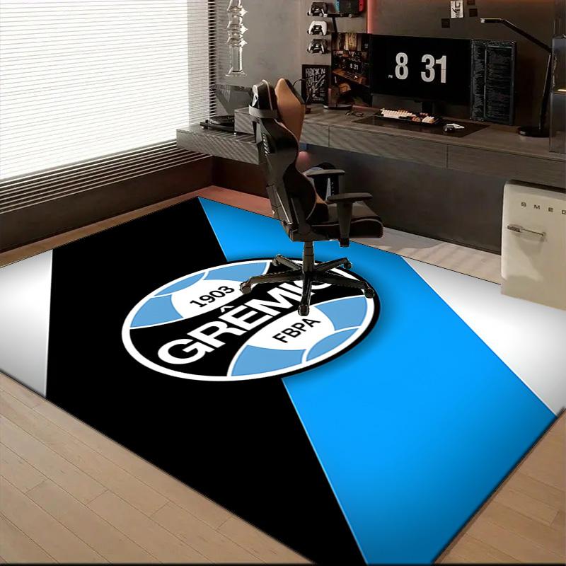 Fc 1903 Emblem Printed Office Carpet Chair Cushion Entryway Rug, Rugs for Living Room, Bedroom Christmas gifts
