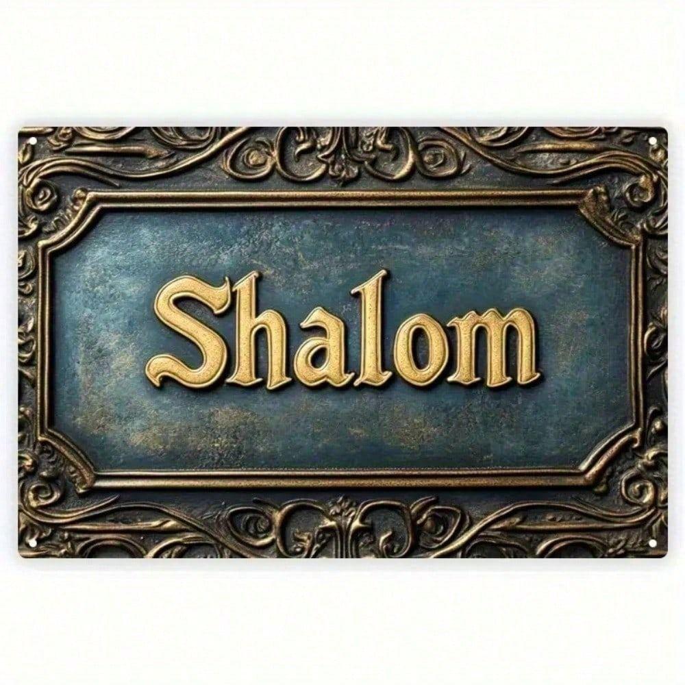 Metal Tin Sign Painting 20x30cm Wall Art Decor Vintage