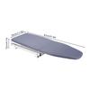 Gray 180° Rotation Retractable Ironing Board Closet Folding Pull-Out Stow Away