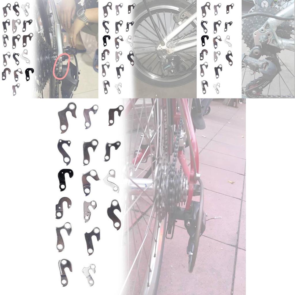 Premium Aluminum Alloy Mountain Road Bike Rear Hook Durable Tail Hook For Shifting