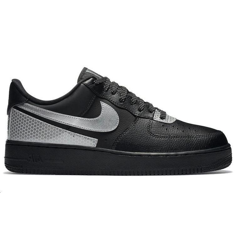 New Nike Air Force 1 Low 3M Black CT2299-001