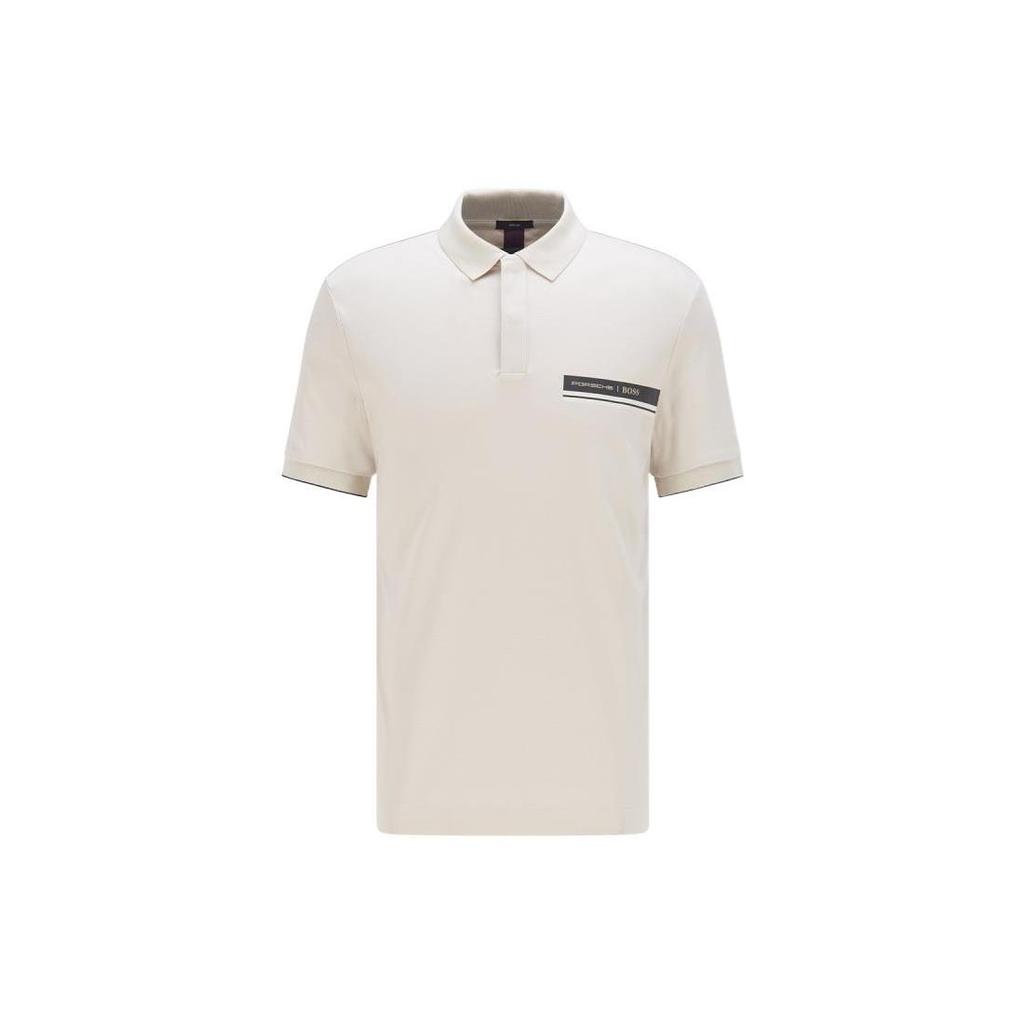 HUGO BOSS x Porsche Polo Shirt Men's White 50457012-131