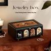 Exquisite Retro Jewelry Box - Luxurious Wedding & Birthday Gift for Accessory Storage