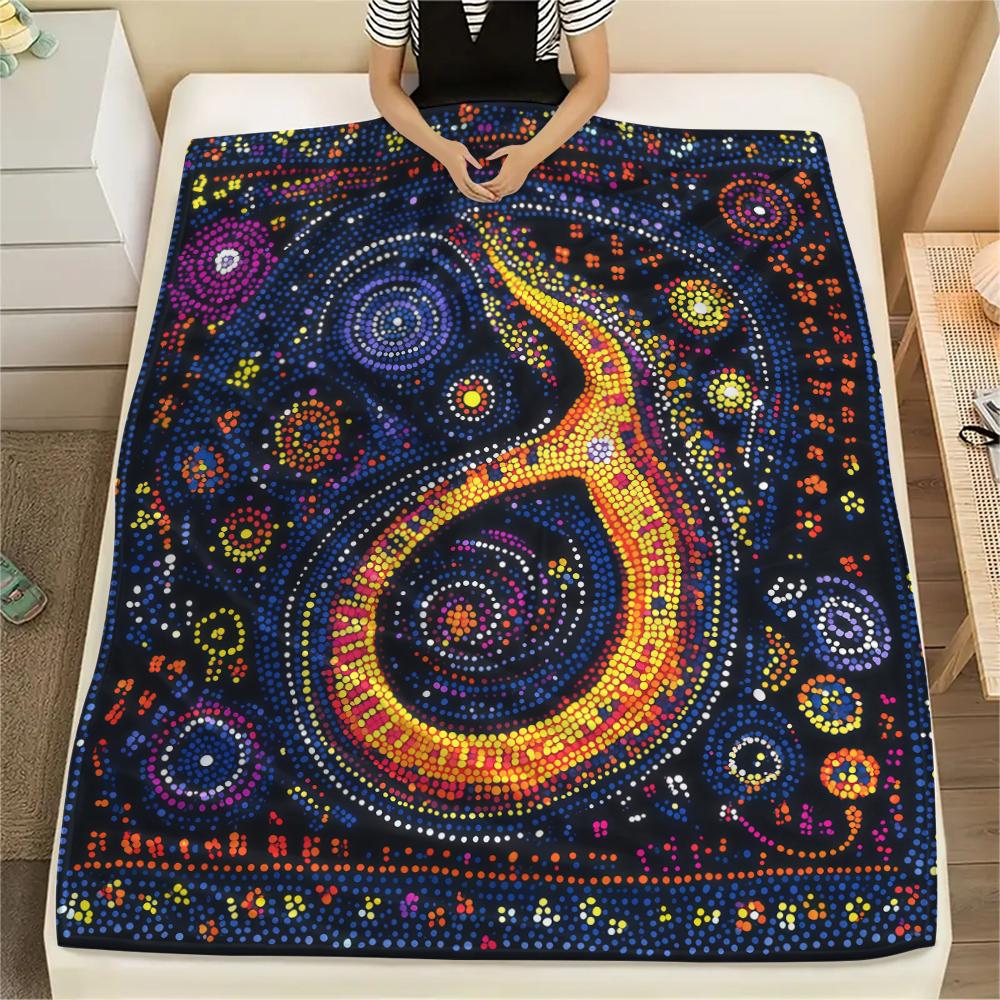 

1Pc Cartoon Print Flannel Blanket, High quality Comfortable for All Seasons, Home Decor, Warmth and Comfort, Perfect for Christmas Birthday Gift 80cm x 120cm