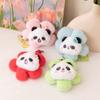 Cartoon Capibara Capybara Doll Plush Toy Hamburger Capybara Panda Small Pendant Bag Keychain