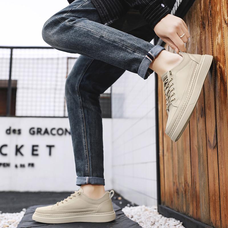Fashion Business and leisure board shoes Minimalist comfortable high-quality office Leisure outdoor sports adult shoes Thick bottom