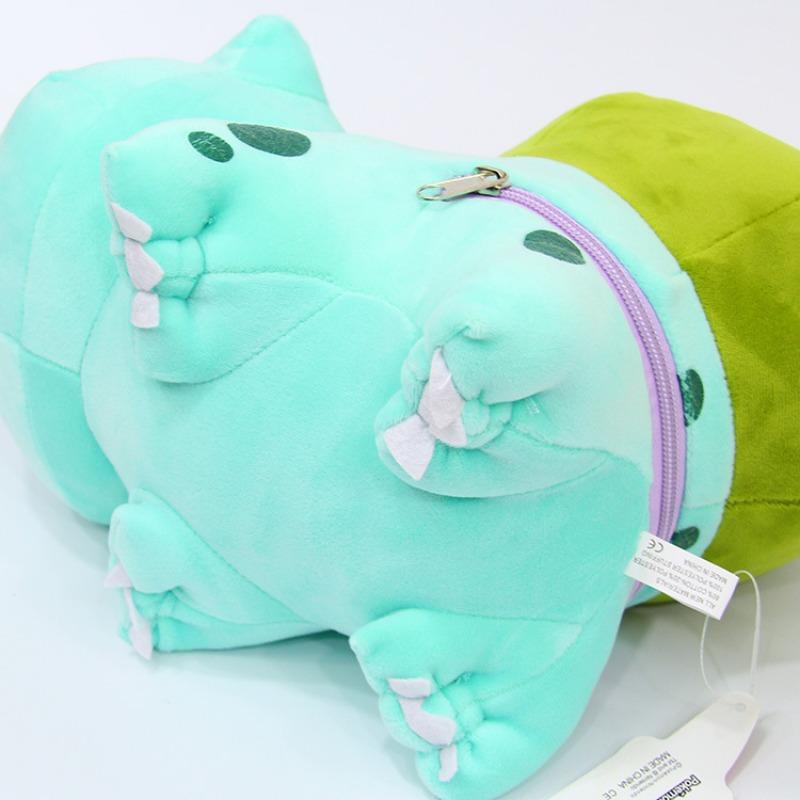 20Cm Pokemon Anime Dolls Reversible Pillow Cushion Ditto Transform Bulbasaur Plush Toys Pillow Doll Cartoon Decoration Kids Gift