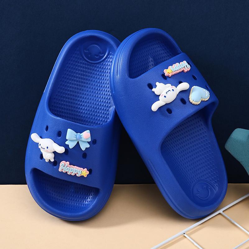 Comfortable Eva Cartoon Style Girls Indoor Slippers Non-slip Soft Sole For All Seasons