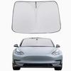 Cross-Border Summer Car Sunshade: Double Layer Heat Insulation & Zero Light Transmission Titanium Silver Coated Curtain
