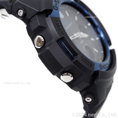 Casio hodinky G-Shock radio solar AWG-M100A-1AJF pánské černé