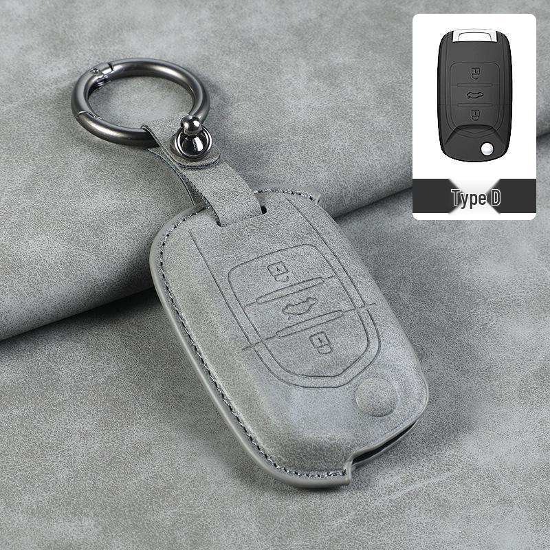 Wuling Hongguang Mini Macaron Key Cover for Women – Mini EV Car Key Protector
