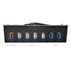 5.25 inch Desktop Front Panel 19 Pin to 2 USB 3.0+4 USB 2.0+BC1.2 Fast Charger