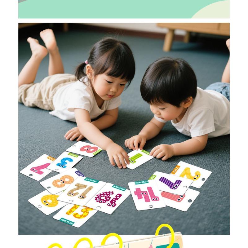 Children Desktop Number Addition And Subtraction Math Early Education Cognitive Cards