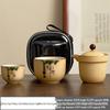 Set de ceai ceramic portabil