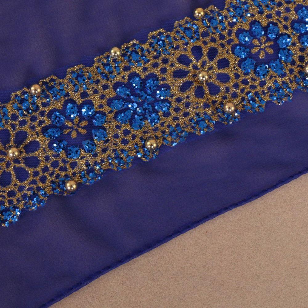 Multicolor Chiffon Headscarf Chiffon Material Malaysian Scarf Trendy Women Headwear  Gift
