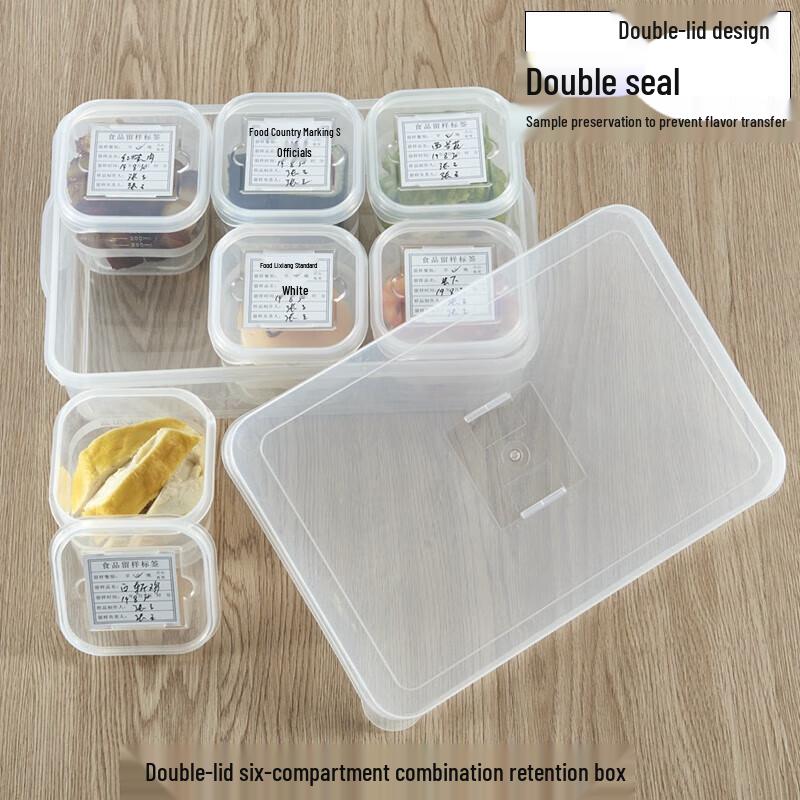 Bohui Food Sample Storage Boxes & Labels