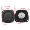 Durable 2/3/4inch Diaphragm Replacement Bass Voice Coil Speaker Horn DIY Repair Component Vibration Plates Speaker Plate