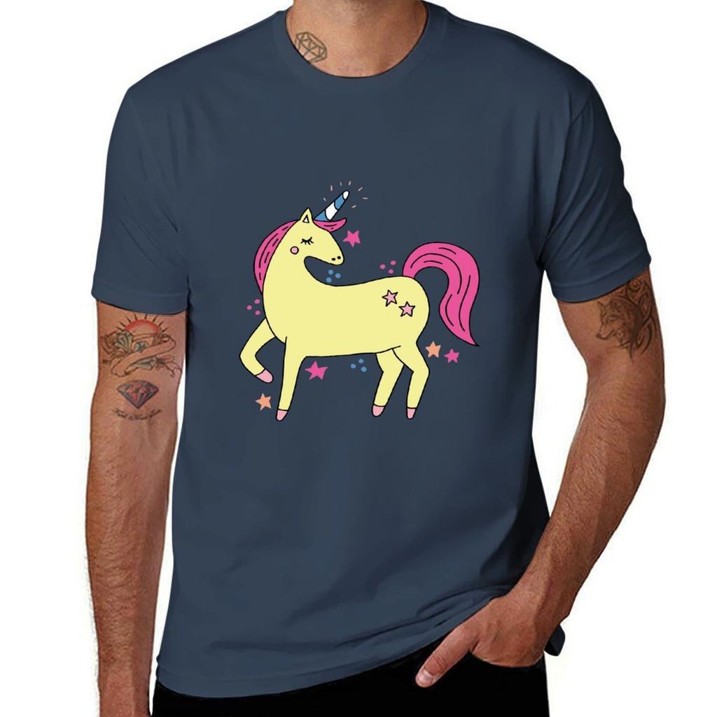 Unicorn Magical TShirt Holiday Casual Short Sleeve Top
