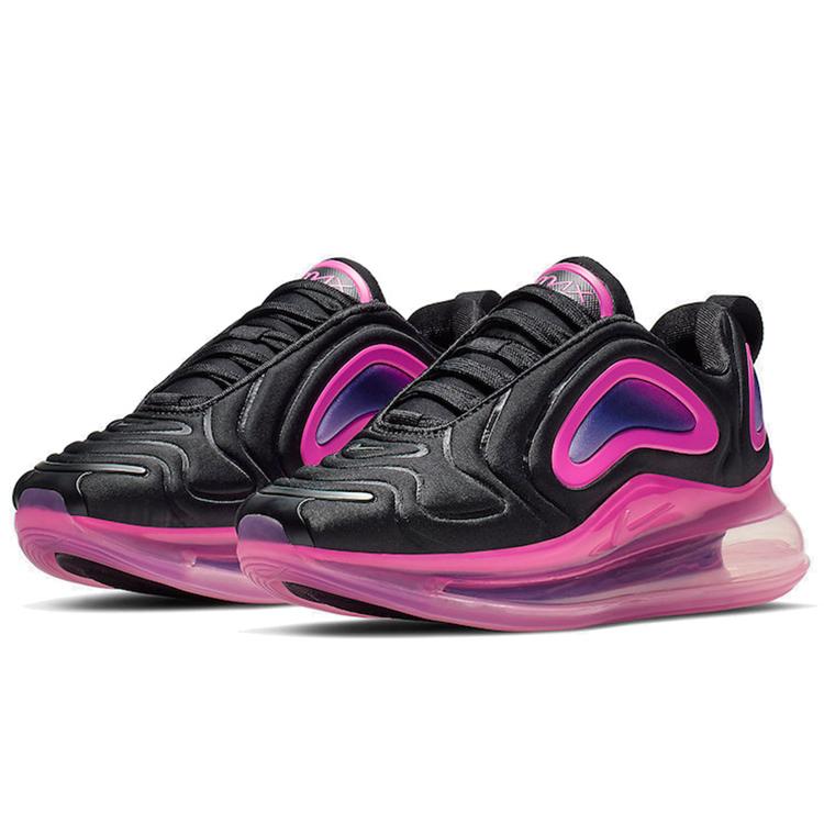 Nové Nike Air Max 720 Černá Laserová Fuchsia GS AQ3196-007
