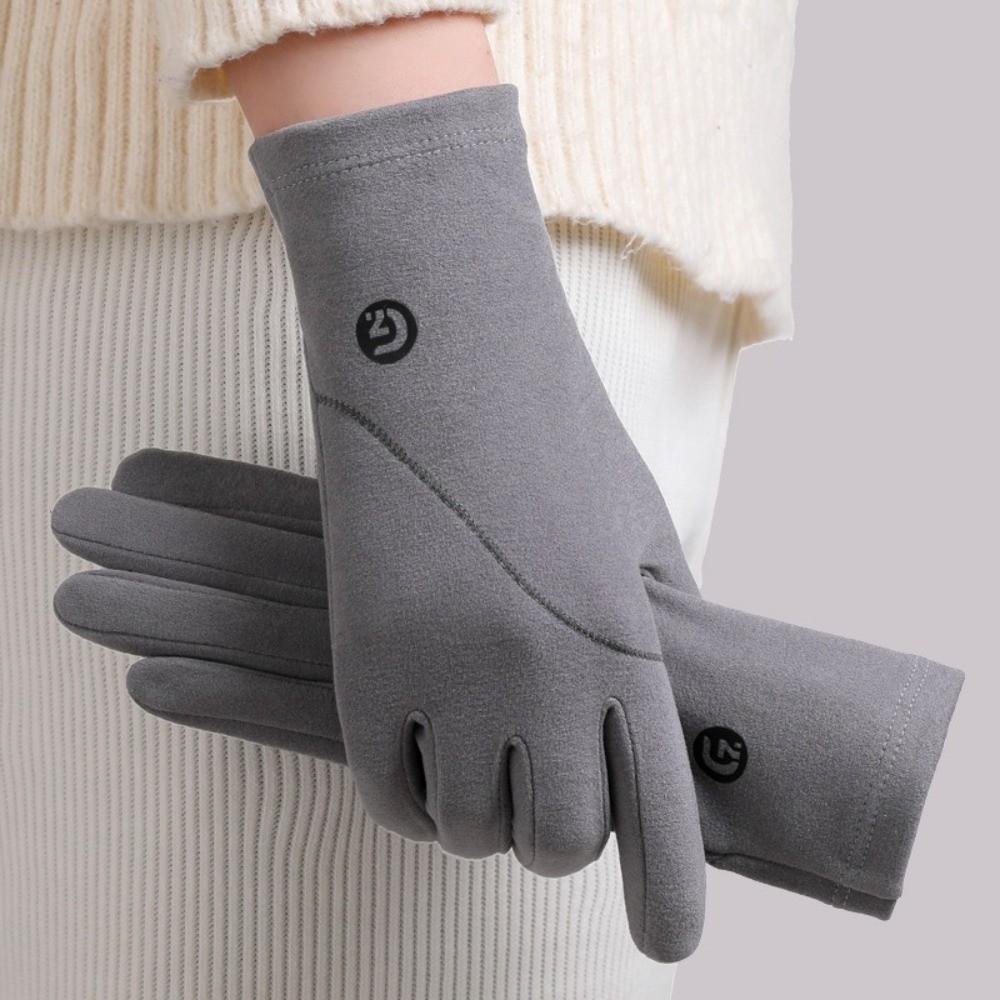 Dralon Winter Gloves Warm Driving Mittens New Full Finger Gloves Gift