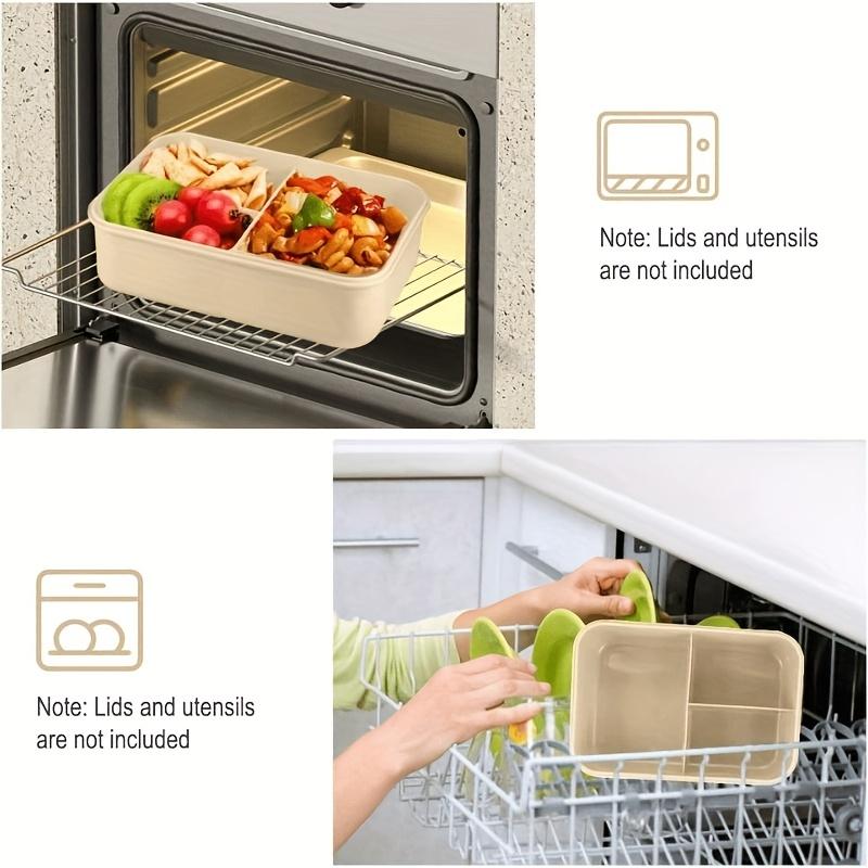 1pc Insulated Lunch Box, Bento Box for Students, Portable Sealed Compartment Lunch Container for Microwave,back to school