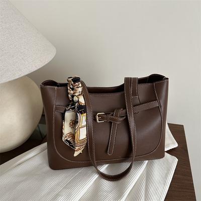 Vintage Commuter Premium Texture Handbag Spring New Versatile Shoulder Underarm Bag Tote Bag Women