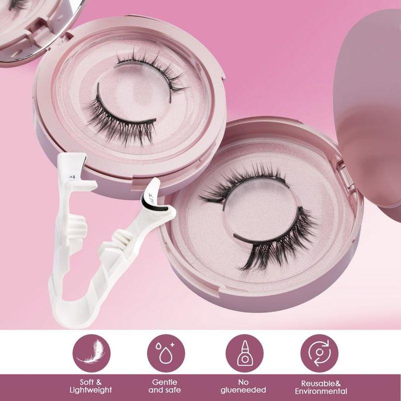 Lashie - Magnetic Multipack False Eyelashes with Tweezers