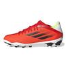 adidas MG Round Toe Lace-Up Durable Low-Top Soccer Shoes Kids Soccer Shoes Red FY3261