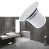 Plastic Shower Plughole Cover Shower Trap Cover Replacement Waste Drain Cap Tube Plug Anti-Odor Hole Cover Durable
