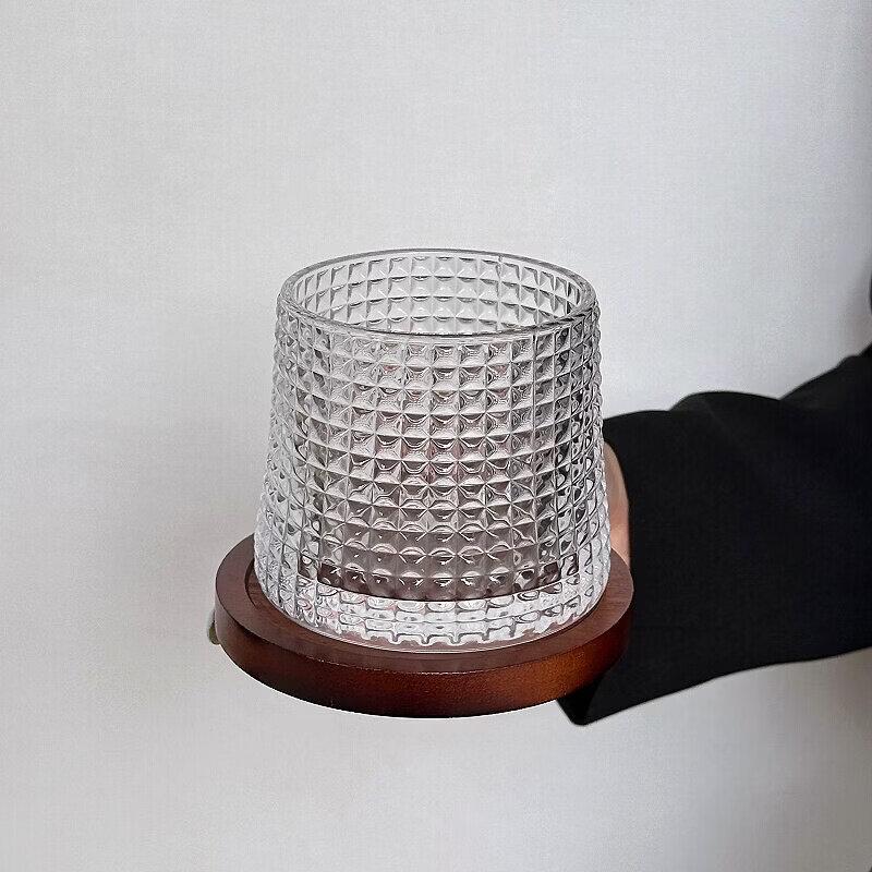 Vintage Irregular Glass Coffee  Beverage Cup