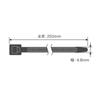Sanwa Supply Cable Ties Weather Length Width Pack of (Outdoor Use, Resistant, 250mm, 4.8mm, 50) CA-624UV