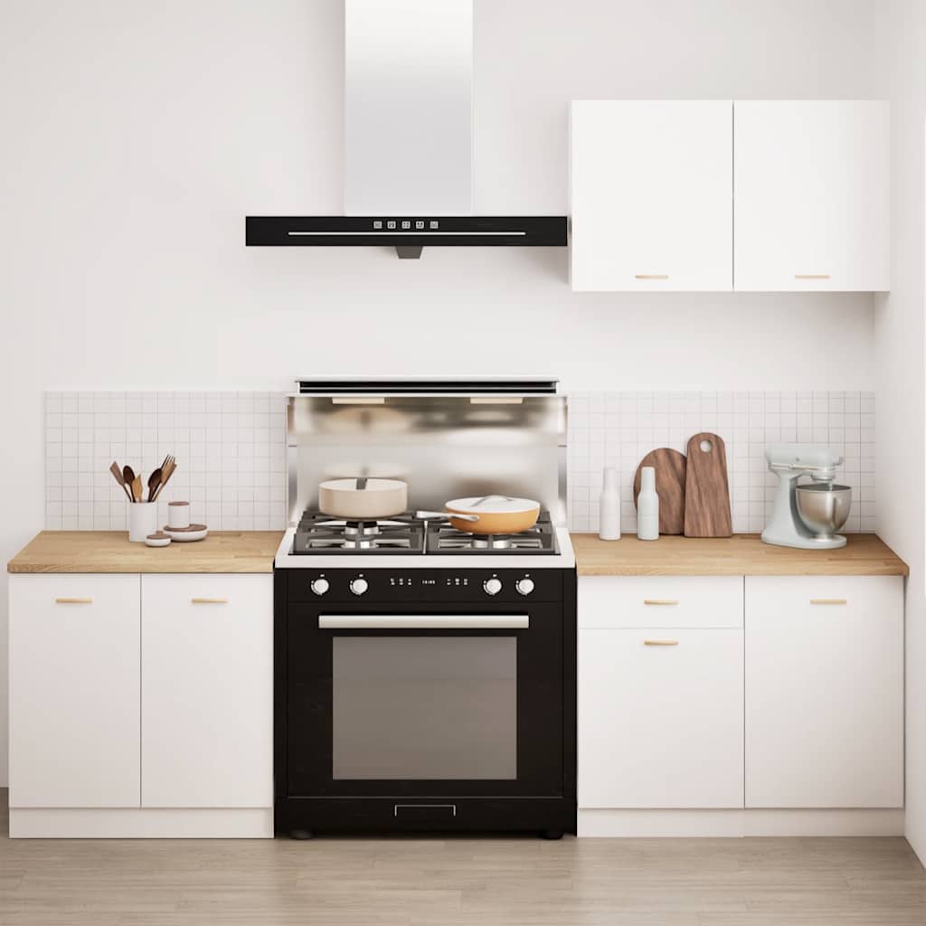 Piano di lavoro per cucina 100 x 63,5 x 2,7 cm Rovere Massiccio Rettangolare