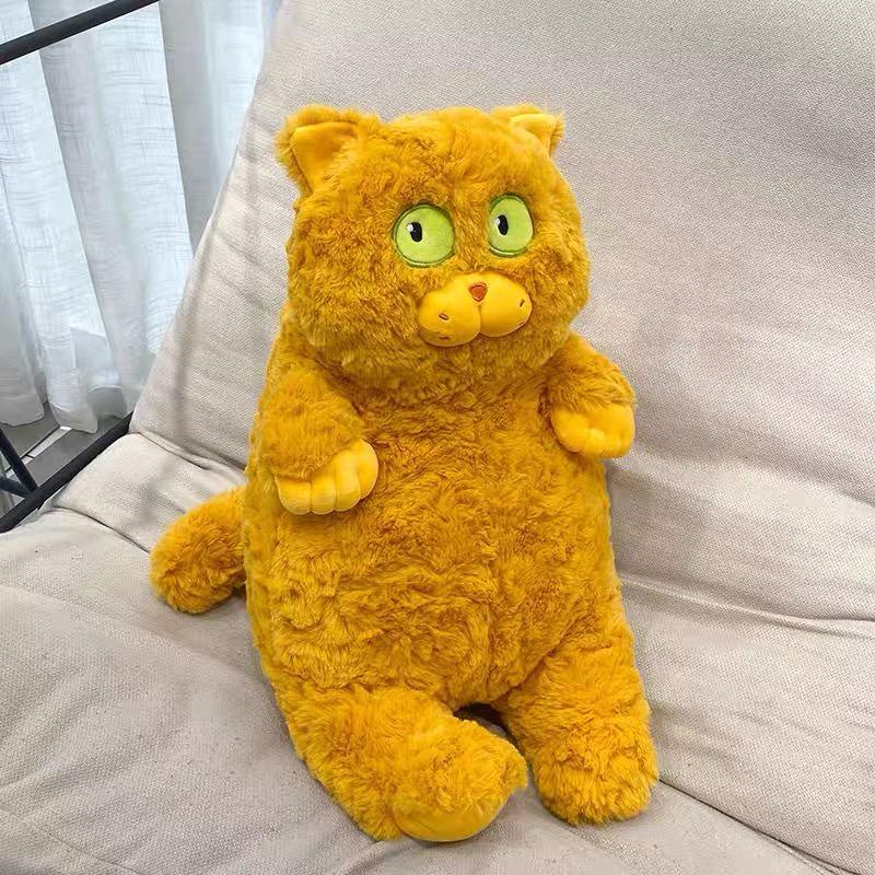 New Arrive 40cm Japanese Kawaii Soft Plush Cat Toys Stuffed Animal Dolls Gift Lovely Fat Cats Pillow Home Decoration
