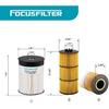 FS19915 Fuel Water Separator and LF17511 Oil Filter Replace A0000903651 P551011 PF9804 A4720921205 A4731800909 P7505 P551005 A4721800109 Compatible