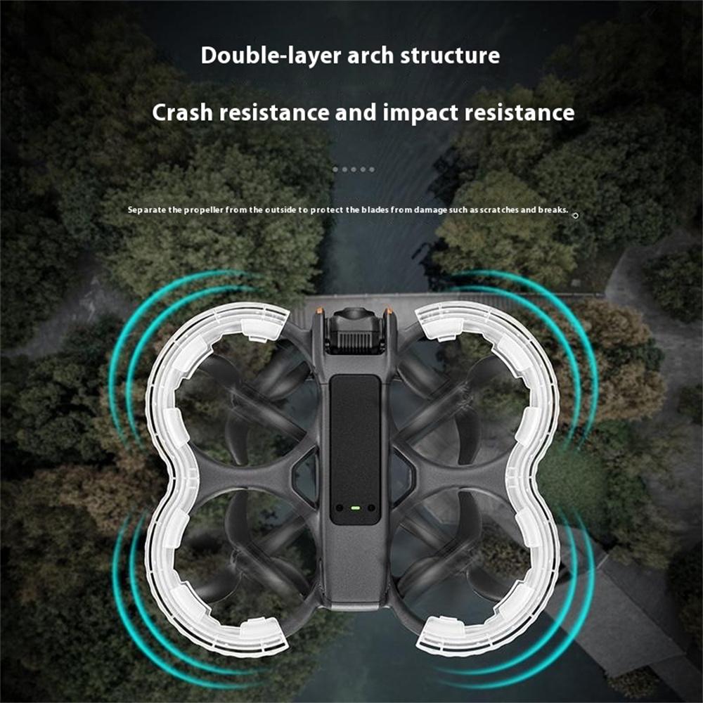 STARTRC 1151848 For DJI Avata 2 TPU Anti-Collision Bumper Ring Drone Propeller Guard Impact Protector