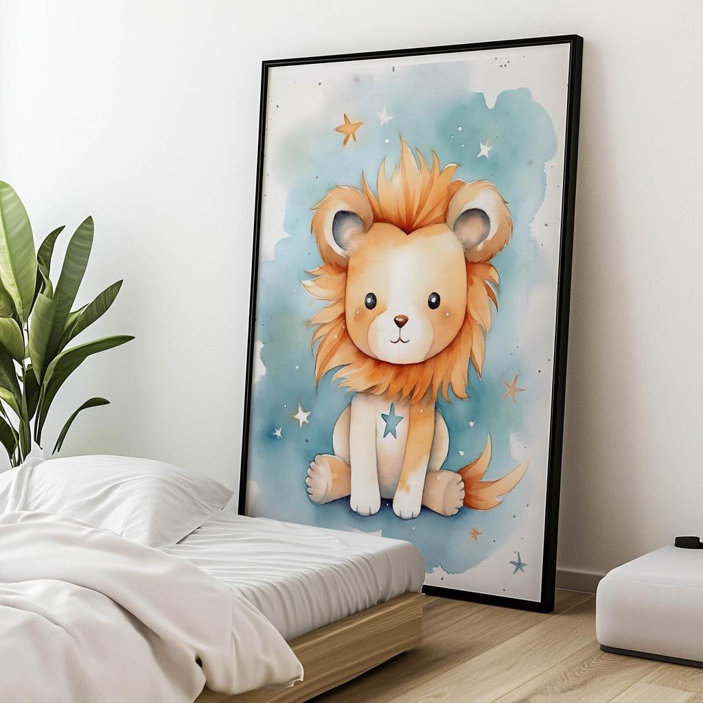 Lwi Blask Marzeń Lwi Blask Marzeń, 30X40 Cm, Bez Ramy, Płótno Premium Na Blejtramie