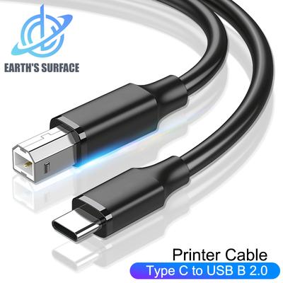 USB Typ-C auf USB Typ B 2.0 Kabel für Neues MacBook Pro HP Canon Brother Epson Dell Samsung Drucker Typ C Drucker Scanner Kabel