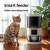 Timed Automatic Pet Feeder Smart Auto Feeding Dispenser Programmable Pet Food Bowl for Cats Dogs