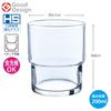 Toyo Sasaki Glass HS Stackable Tumbler Pack of Made In Dishwasher Beer Highball 00345HS Glasses, 200ml, 6, Japan, Safe, Durable, Glasses, Glasses,