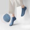 All-cotton Women's Solid-color Short Socks for Spring and Summer, Thin Boat Socks, Pure Cotton Antibacterial and Breathable Short Socks for Sports