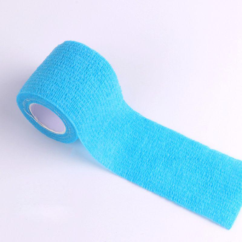 1PC Pet Bandagens Anti-incrustantes Dispositivos Autoadesivos para Cães Gatos Bandagem Elástica Pé Externo Protetora Sem Pelos Tiras de Pano