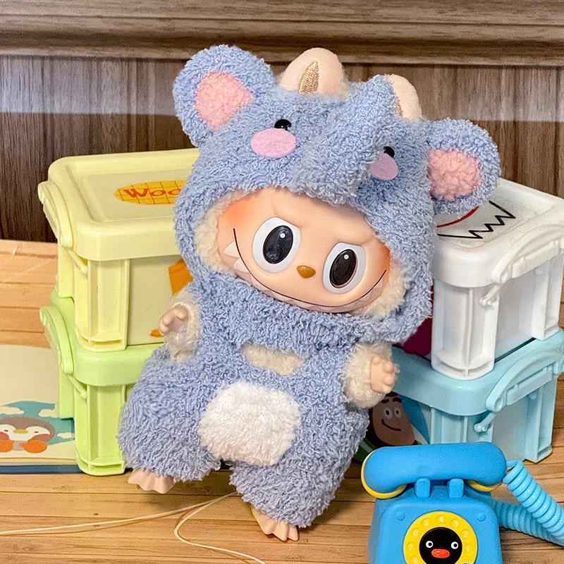 Nur Kleidung ist geeignet für Labubu Sitzparty Babykleidung Ein Zwei Drei Generationen von Labubu Kleidung Accessoires Peripheriegeräte