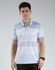 Luxuria Men's Striped Collar Neck T-Shirt